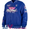 1963 Pink Miami Panther Varsity Blue Jacket