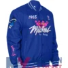1963 Pink Panther Miami Blue Varsity Jacket