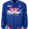 1963 Pink Panther Miami Varsity Blue Jacket