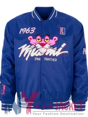 1963 Pink Panther Miami Varsity Blue Jacket