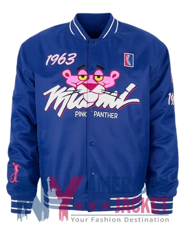 1963 Pink Panther Miami Varsity Blue Jacket