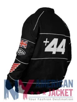 +44 x Golf Cotton Black Bomber Wang Jacket