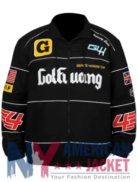 +44 x Golf Cotton Wang Black Bomber Jacket