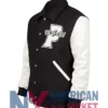 90s Providence College Friars Varsity Black And White Jacket