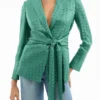 Access Daily 2025 Printed Savannah Chrisley Blazer