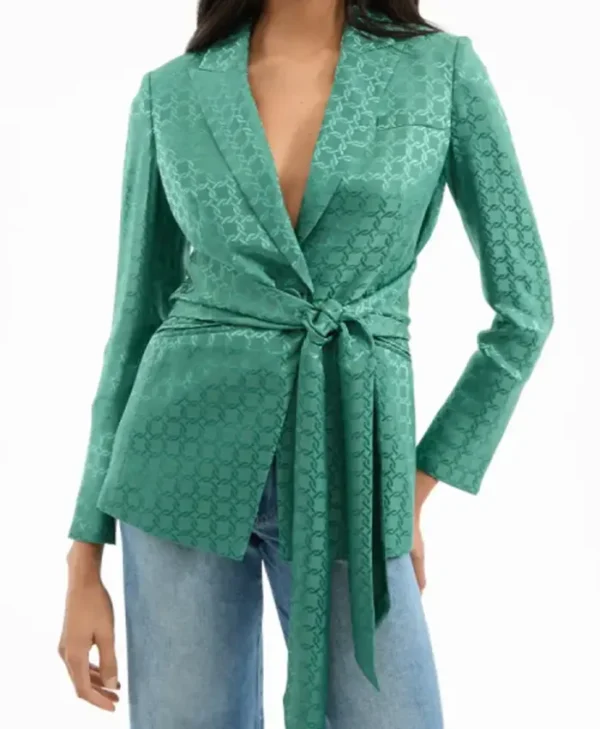 Access Daily 2025 Printed Savannah Chrisley Blazer