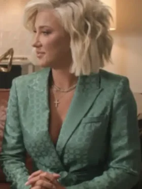 Access Daily 2025 Savannah Chrisley Printed Blazer