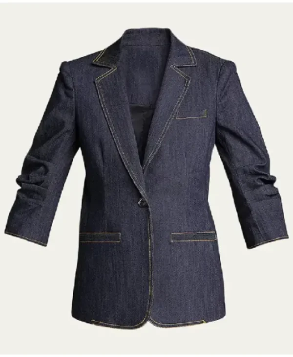 Access Hollywood 2025 Denim Emily Orozco Blazer