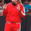 Andre Chase WWE Red Track Suit For Sale