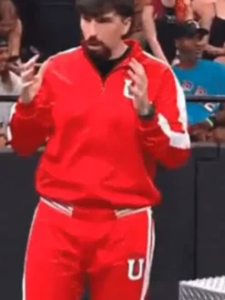 Andre Chase WWE Red Track Suit For Sale
