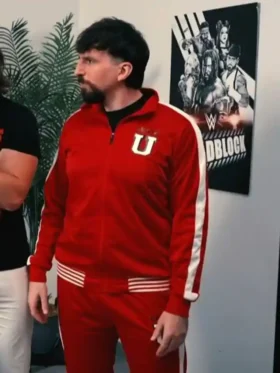Andre Chase WWE Red Tracksuit