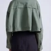 Andrea Bain The Social 2025 Cropped Cargo Jacket