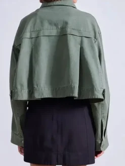 Andrea Bain The Social 2025 Cropped Cargo Jacket