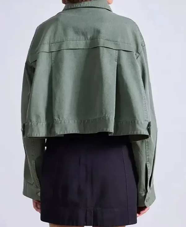 Andrea Bain The Social 2025 Cropped Cargo Jacket