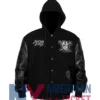 Antonio Las Vegas Raiders Black Pierce Varsity Jacket