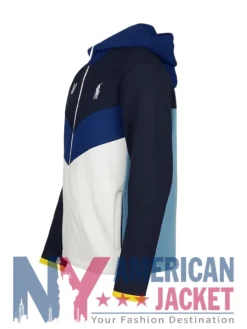 Australian Hooded Open Full-Zipper Jacket
