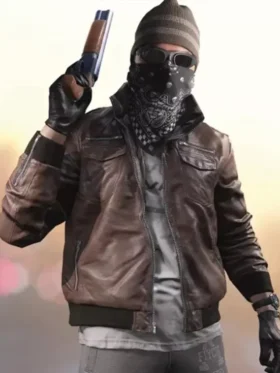 Battlefield 5 Death Dealer Bomber Brown Jacket