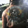 Battlefield 5 Death Dealer Brown Bomber Jacket