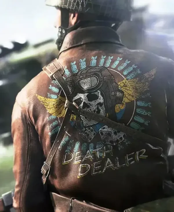 Battlefield 5 Death Dealer Brown Bomber Jacket