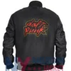 Black Daft Bomber Punk Jacket