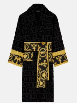 Black Versace Robe