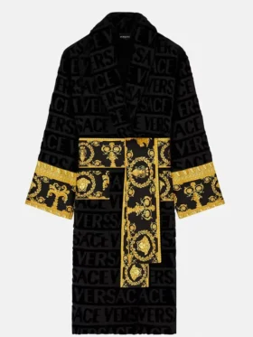Black Versace Robe