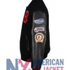 Boston Red Sox Black Out Vintage Black Varsity Jacket