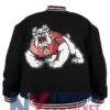 Bulldogs Fresno State Swingman Letterman Varsity Jacket