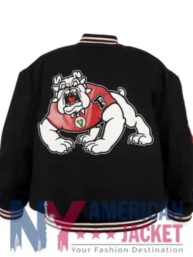 Bulldogs Fresno State Swingman Letterman Varsity Jacket