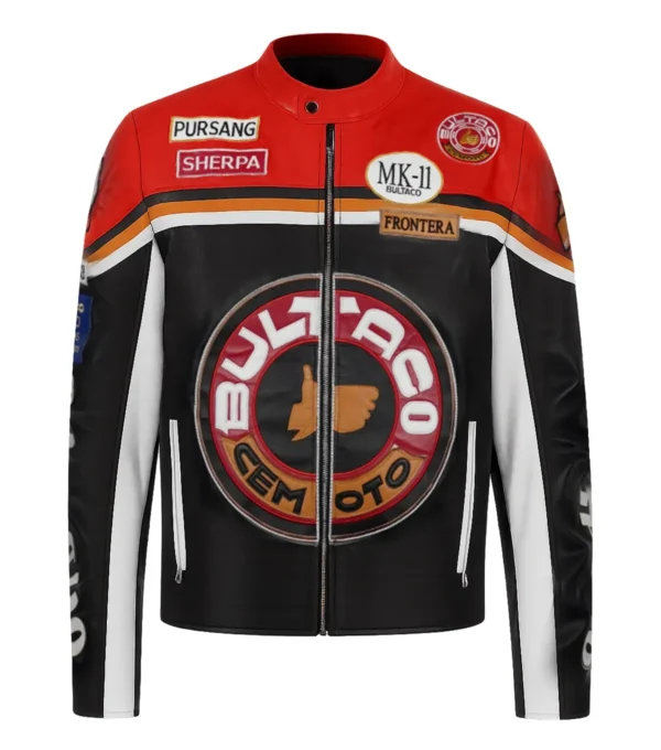 Bultaco Cemoto Vintage Mk-11 Leather Jacket 1