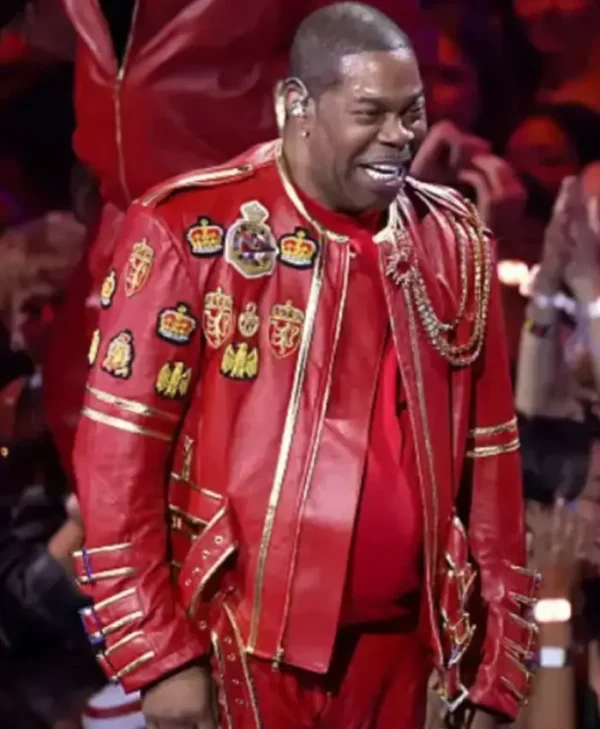 Busta Rhymes MTV Video Music Awards 2025 Leather Jacket