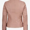Buy Cafe Racer Austin Pink Real Leather Jacket For Him And Her