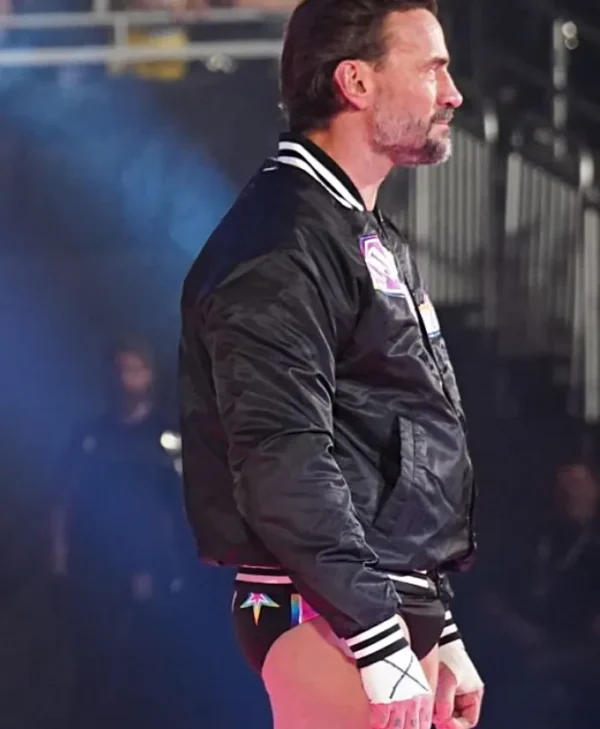 CM Punk Wrestlepalooza 2025 AJ’s Husband Black Jackets