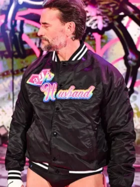 CM Punk Wrestlepalooza 2025 AJ’s Husband Jacket