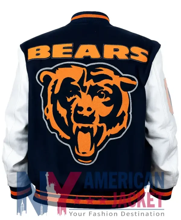 Chicago Bears Mashup Varsity Classic Jacket