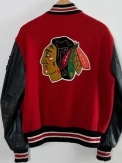 Chicago Blackhawks Campbell Letterman Jacket
