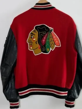 Chicago Blackhawks Campbell Letterman Jacket