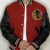 Chicago Blackhawks Campbell Letterman Varsity Jacket