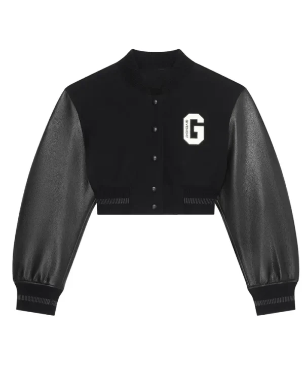 Chrishell Stause Black Selling Sunset Cropped Jacket