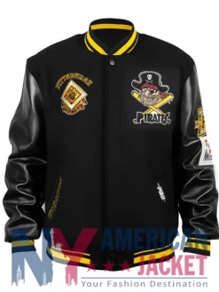 Classic Pittsburgh Pirates Retro Varsity Jacket