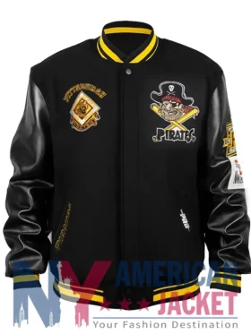 Classic Pittsburgh Pirates Retro Varsity Jacket