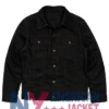 Conan O’Brien Top Gun Event Black Denim Trucker Jacket