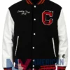 Cooley High Letterman Black And OFF-White Varsity Jacket