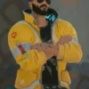 Cyberpunk 2077 David Martinez Edgerunners Yellow Hooded Jacket