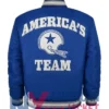 Dallas Cowboys Double Royal Down Satin Jacket
