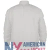 Damson Idris F1 Bomber 2025 White Jacket