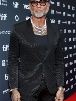 Dave Bautista Tiff Red Carpet Black Suit For Sale