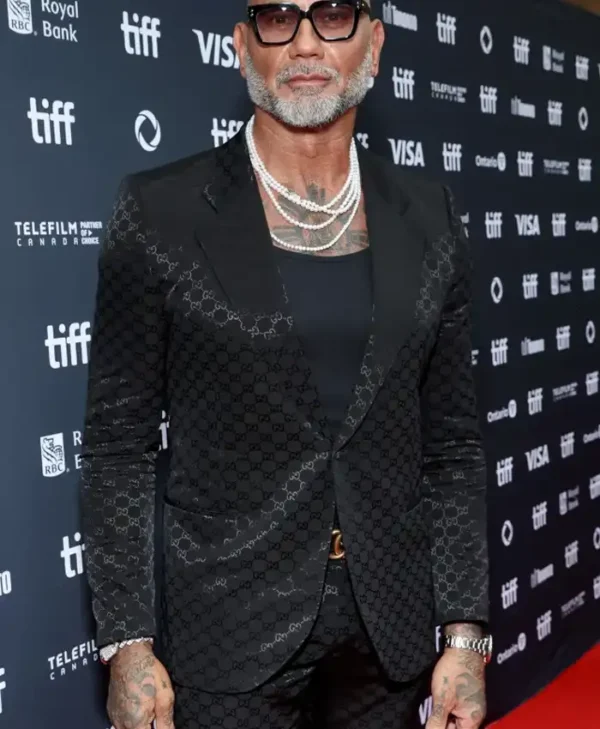Dave Bautista Tiff Red Carpet Black Suit For Sale