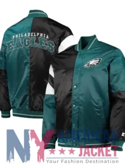 Eagles Varsity Philadelphia Satin Jacket