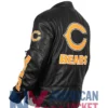 Elias Chicago Bears Leather Black Jacket